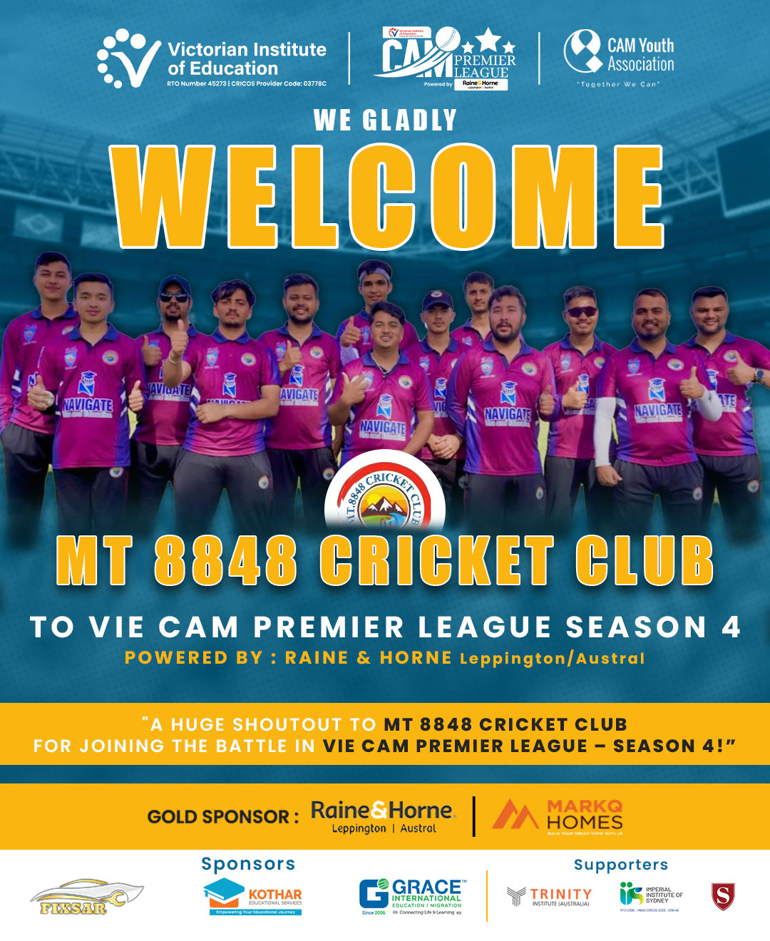MT 8848 Cricket Club