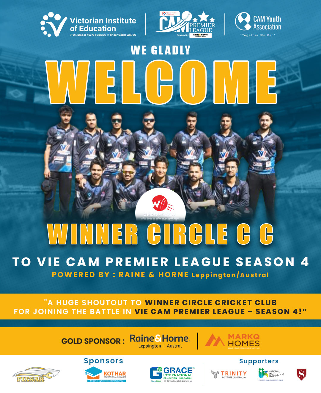 Winner Circle Cricket Club